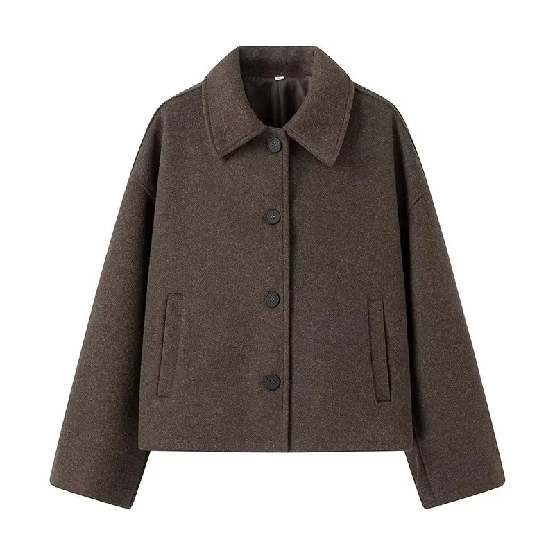 Levoire | Veste Décontractée Élégante Braun