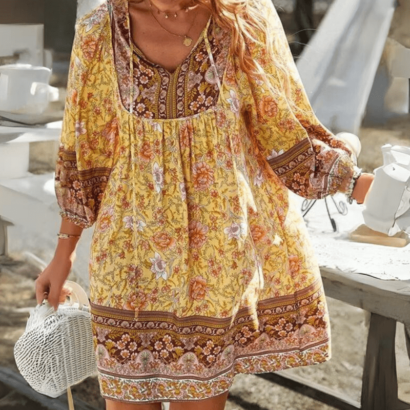 Levoire | Robe Boho Imprimée Pour Femmes