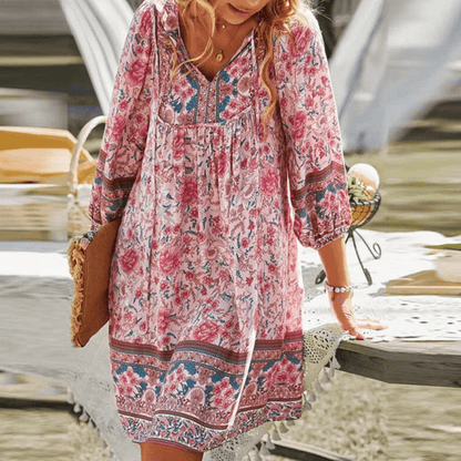 Levoire | Robe Boho Imprimée Pour Femmes
