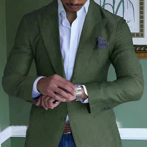 Levoire | Blazer À Un Bouton Pour Homme Vert clair