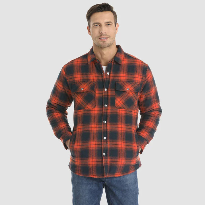 Levoire | Chemise à manches longues pour hommes avec boutons