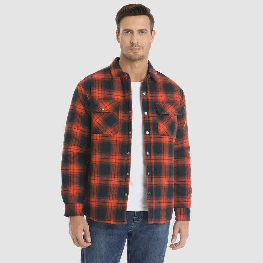 Levoire | Chemise à manches longues pour hommes avec boutons