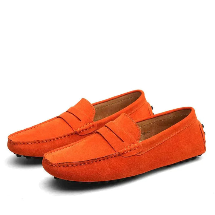 Levoire | Slips Sur Chaussures Classiques Basse Confortable Orange