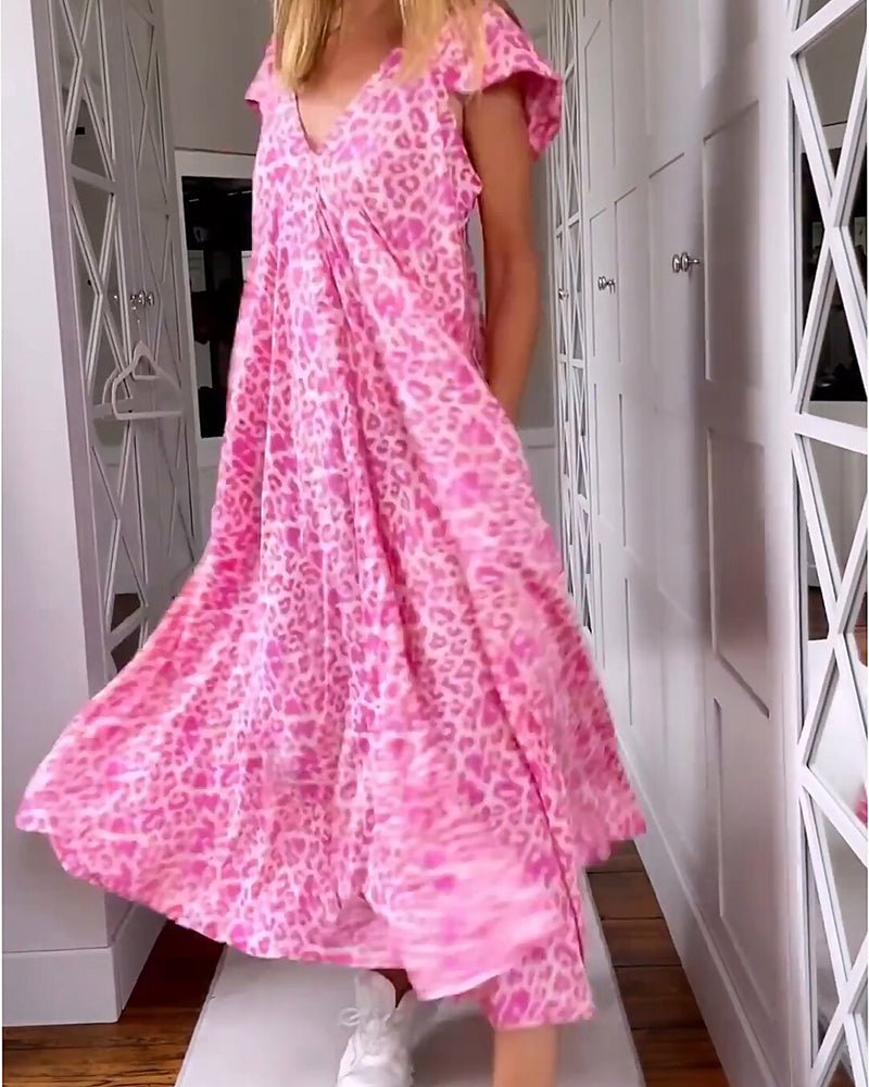 Levoire | Robe Midi Imprimée Femme