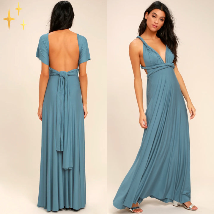 Levoire | Robe Portefeuille À Col En V Et Coupe Elegante