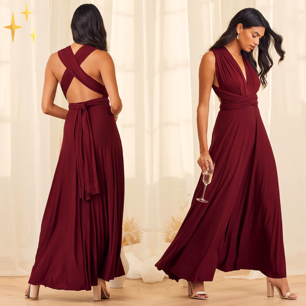 Levoire | Robe Polyvalente Pour Femmes Bordeaux