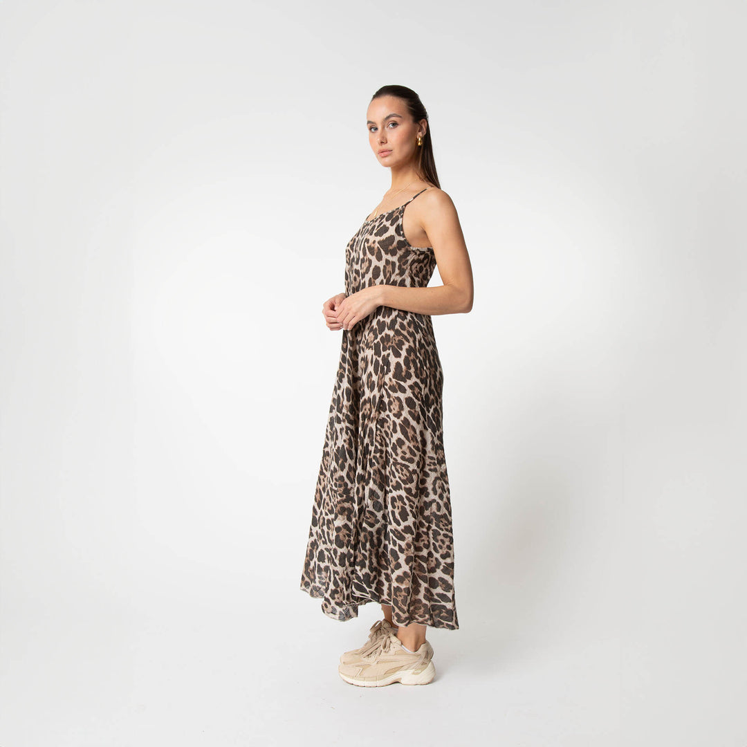 Levoire | Robe À Motif Léopard