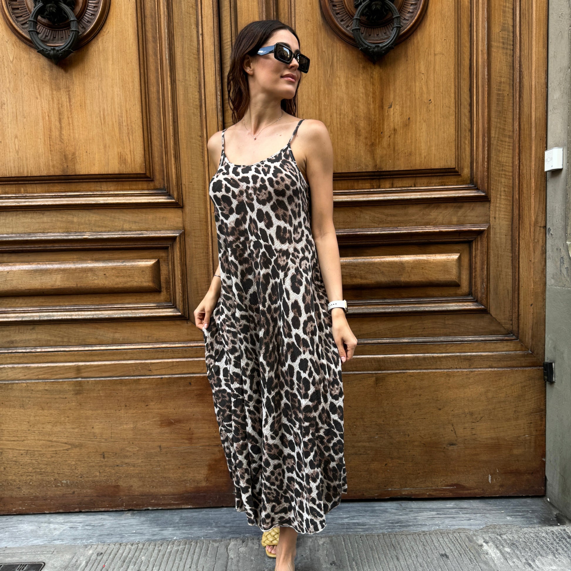 Levoire | Robe À Motif Léopard Braun Léopard