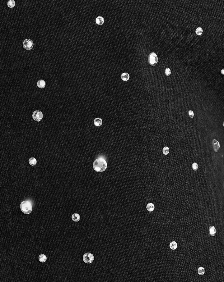Levoire | Denim Kimalleset Housut Glittersillä