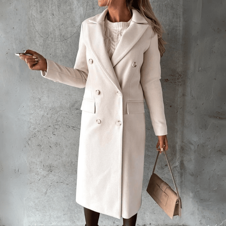 Levoire | Veste D'Extérieur En Laine Beige