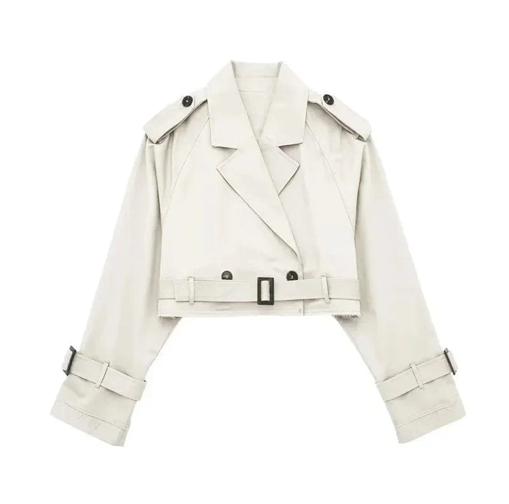 Levoire | Veste Cropped Printemps/Été Blanc