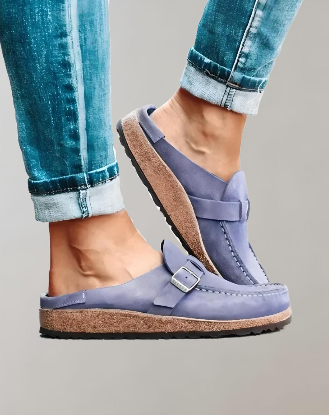 Levoire | Basse Chaussure Avec Boucle Pour Chaussures De Loisirs Lavande