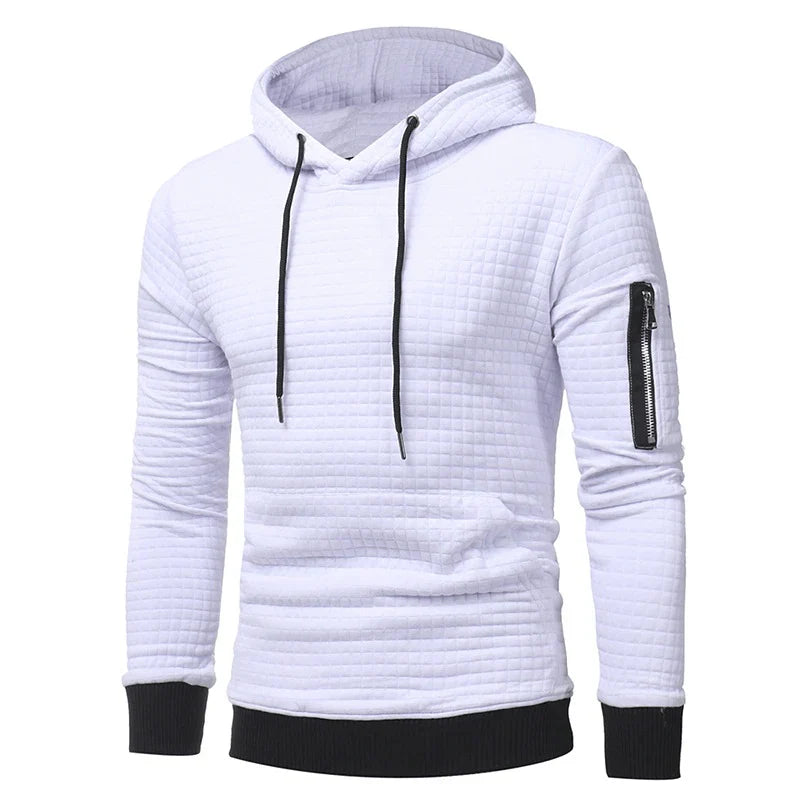 Levoire | Sweat Capuche Homme Blanc