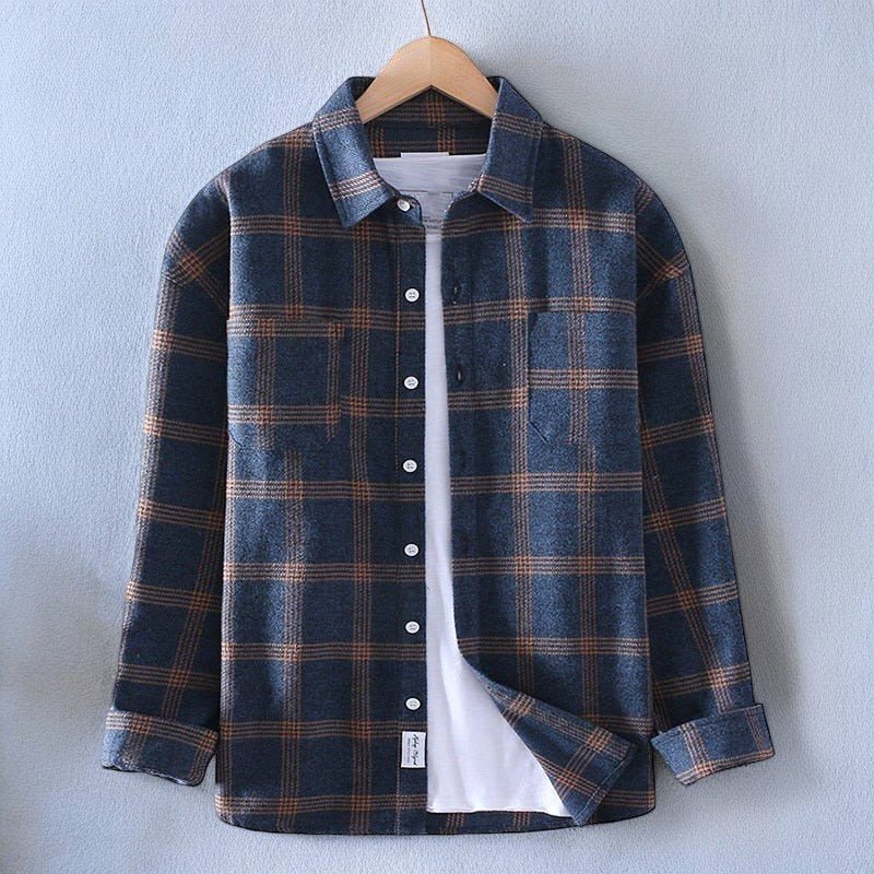 Levoire | La Chemise Parfaite Pour L'Élégance Et Le Confort Bleu