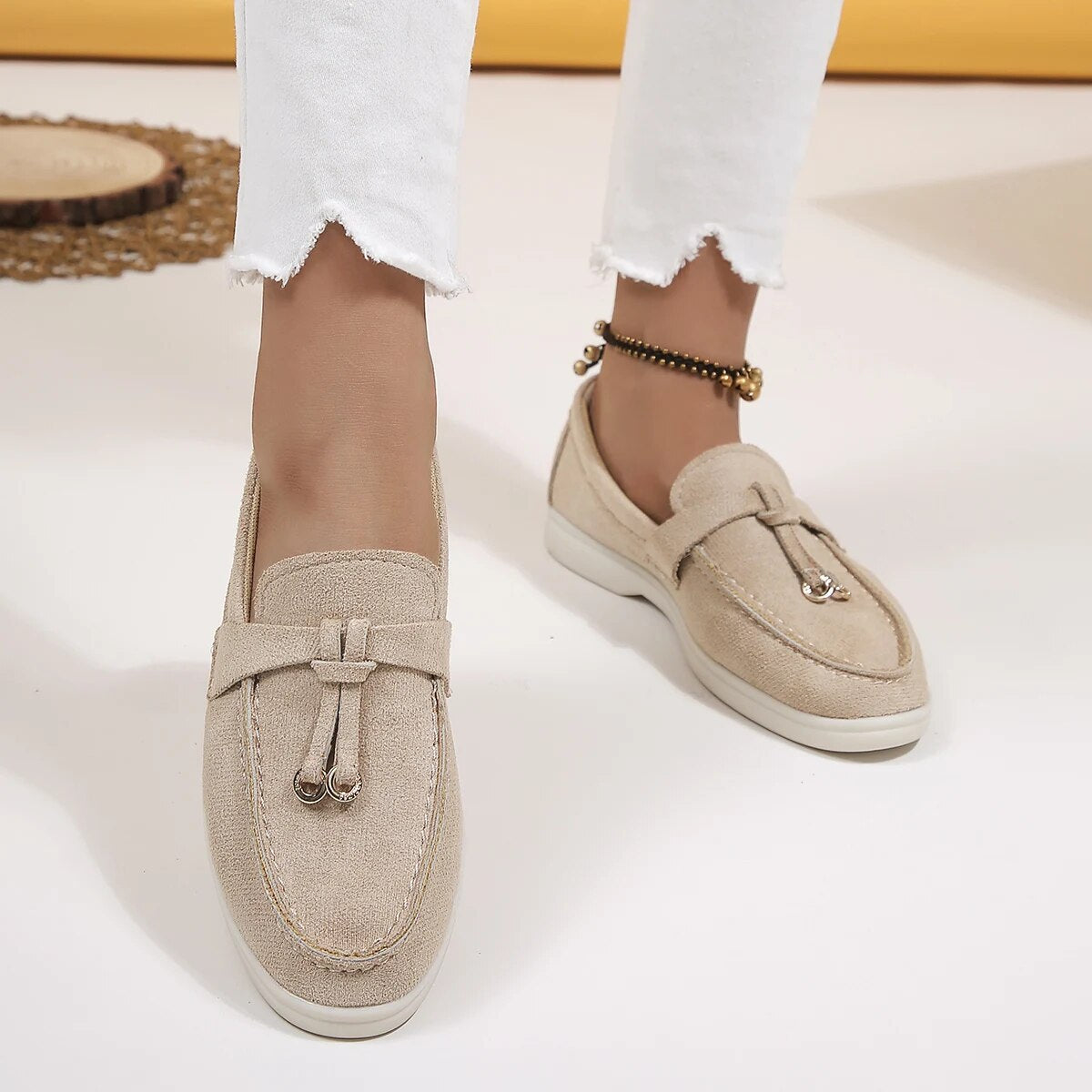 Levoire | Chaussures Élégantes Pour Chaque Instant Khaki