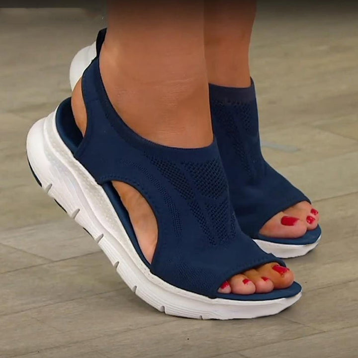 Levoire | Femme Sandales confortables Bleu
