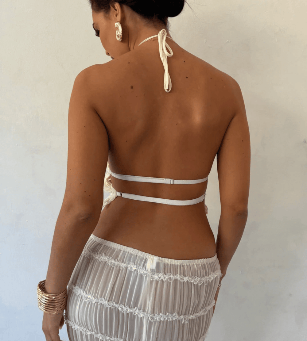 Levoire | Ensemble d'été chic pour femmes ensemble deux pièces jupe longue