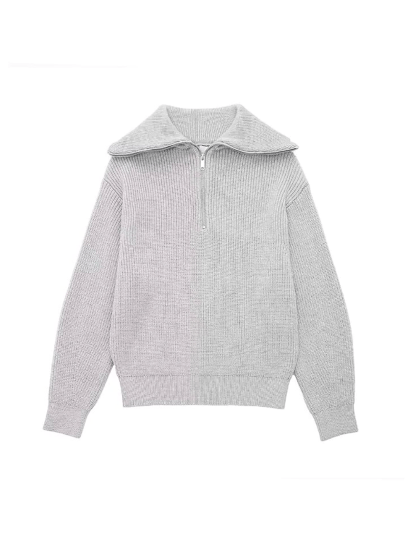 Levoire | Veste Femme Boutons Décontractée Chic Gris