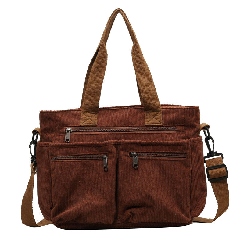 Levoire | Sac en cordon sophistiqué Braun