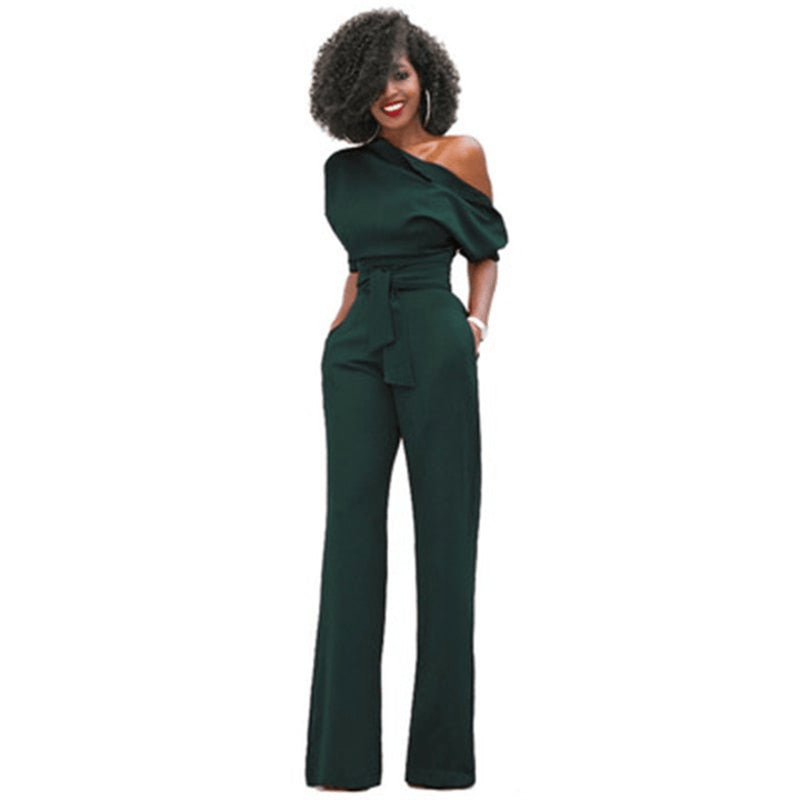 Levoire | Combinaison femme ensemble taille ajustable Vert olive