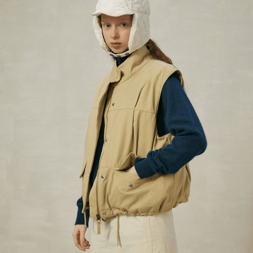 Levoire | Gilet doux sans manches femme