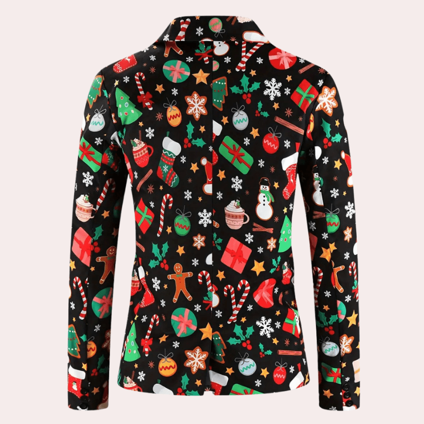 Levoire | Blazer Noël Imprimé Homme