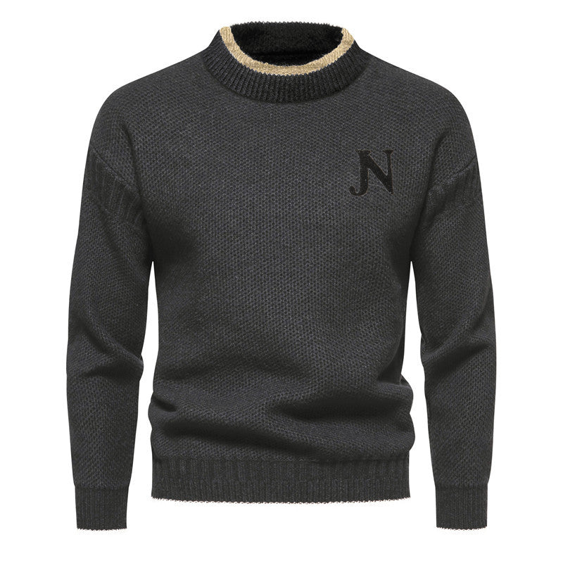 Levoire | Pull En Tricot Pour Hommes Gris