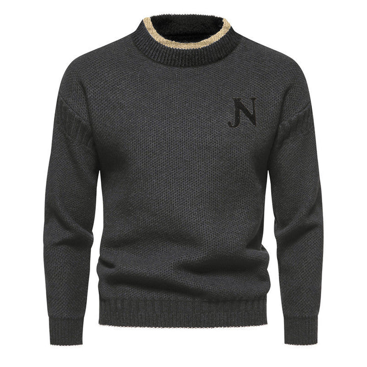 Levoire | Pull En Tricot Pour Hommes Gris