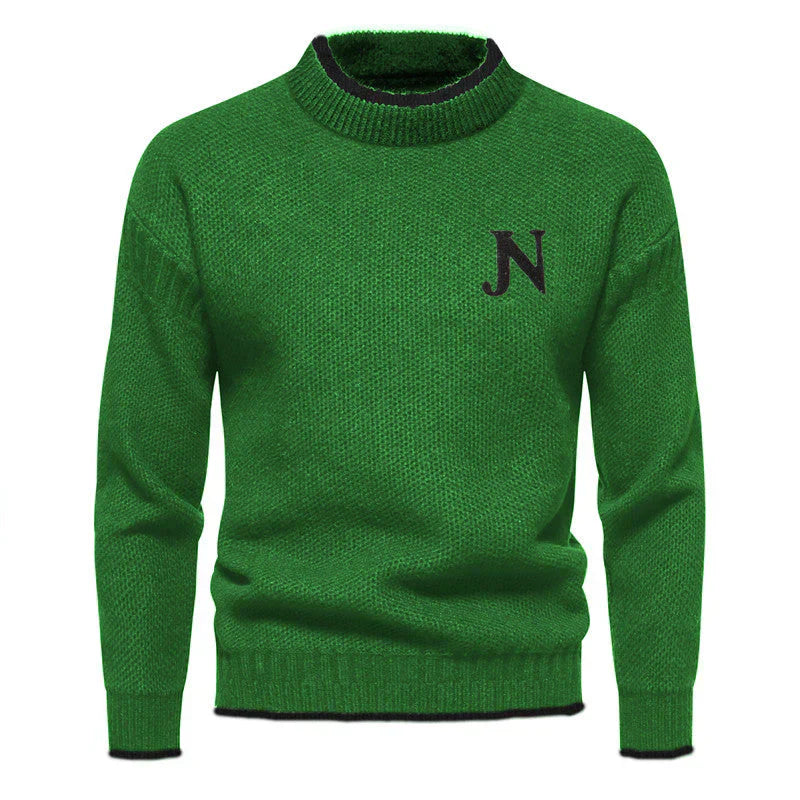 Levoire | Pull En Tricot Pour Hommes Vert