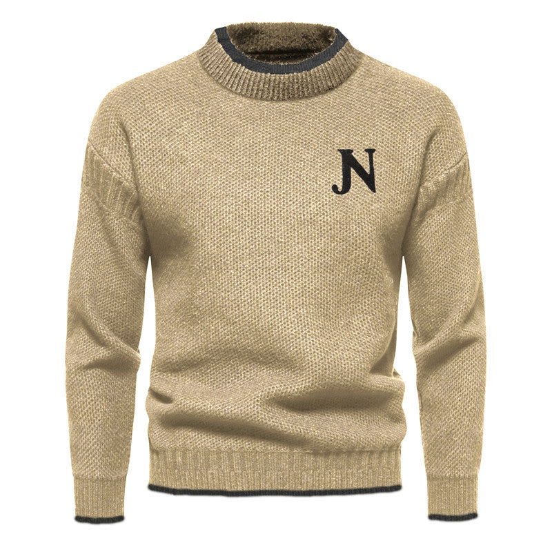 Levoire | Pull En Tricot Pour Hommes Beige