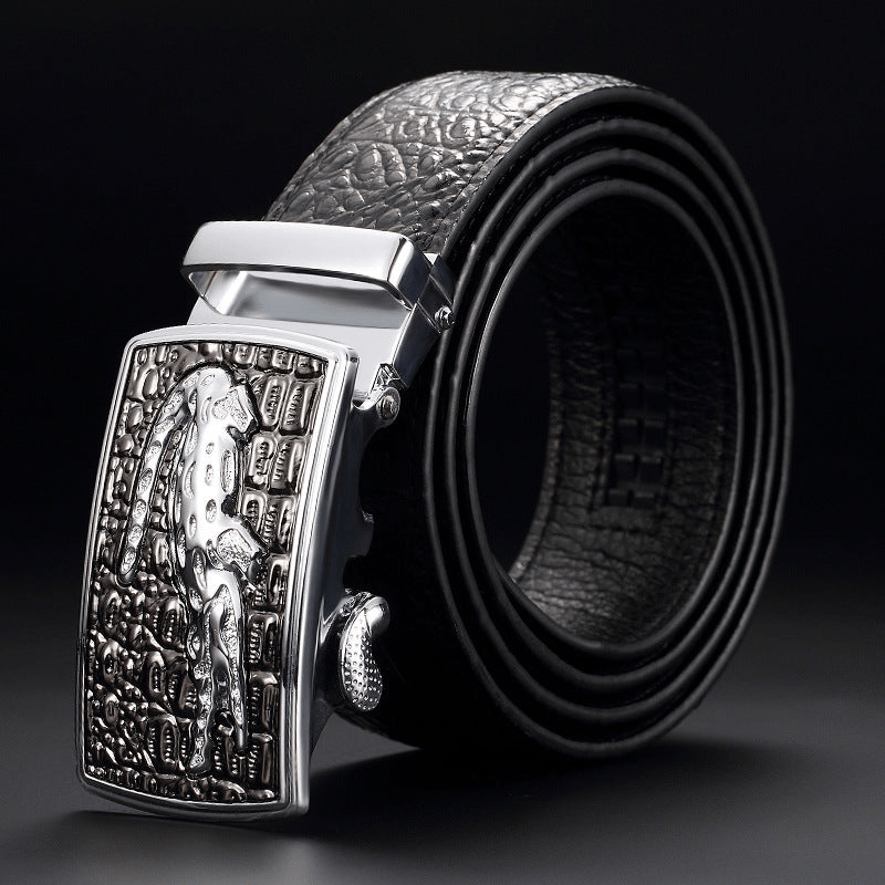 Levoire | Ceinture Homme Design Unique Noir