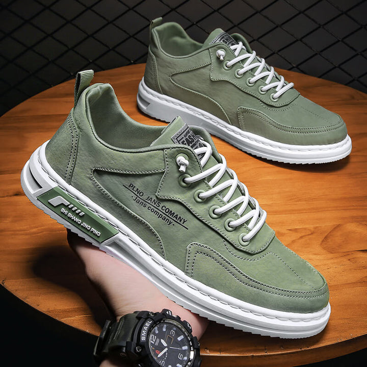 Levoire | Chaussures En Toile Vert