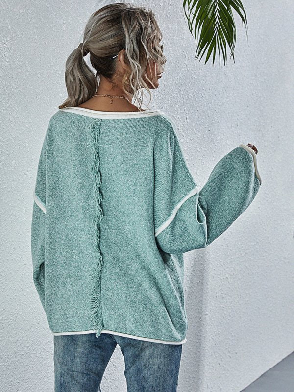 Levoire | Nouveau pull rond décontracté grande taille mode femme pull femme