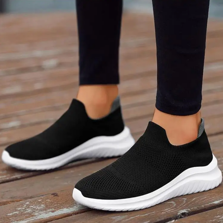 Levoire | Chaussures Orthopédiques Pour Un Confort Maximal Noir et blanc