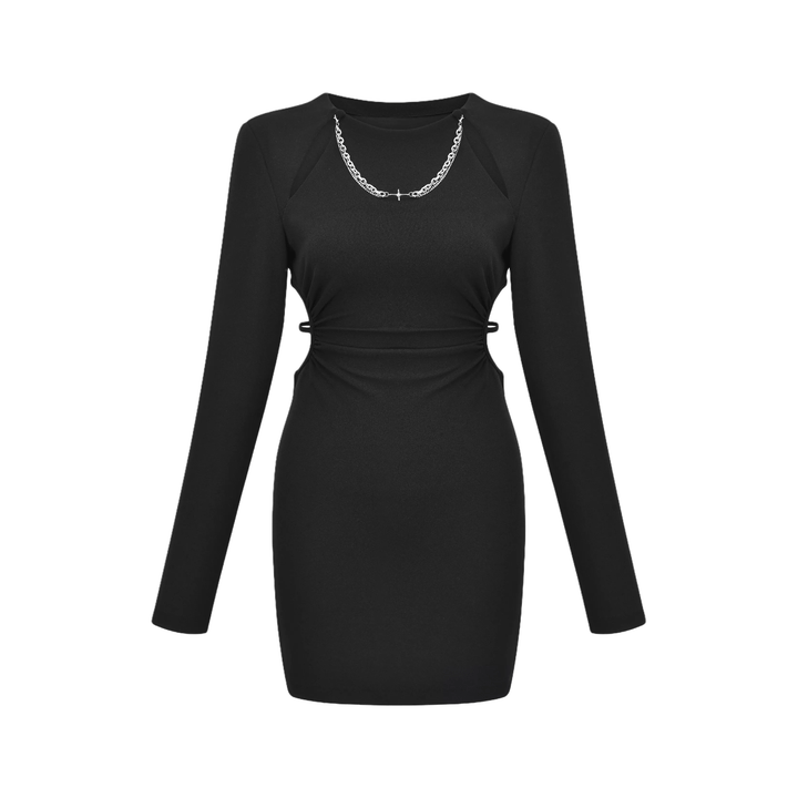 Levoire | Niveau Off Épaule Taille Coupé Robe Découpée