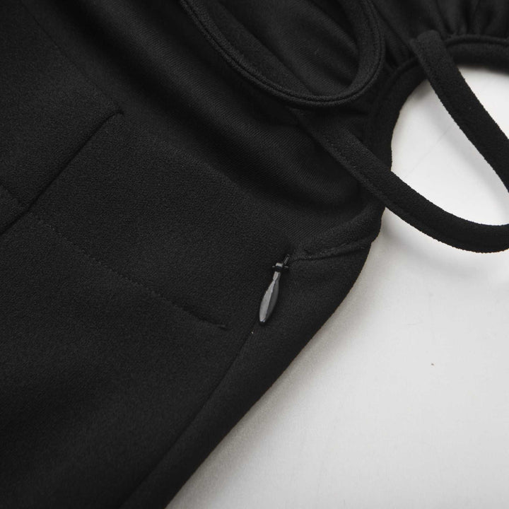 Levoire | Niveau Off Épaule Taille Coupé Robe Découpée