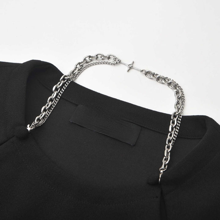Levoire | Niveau Off Épaule Taille Coupé Robe Découpée