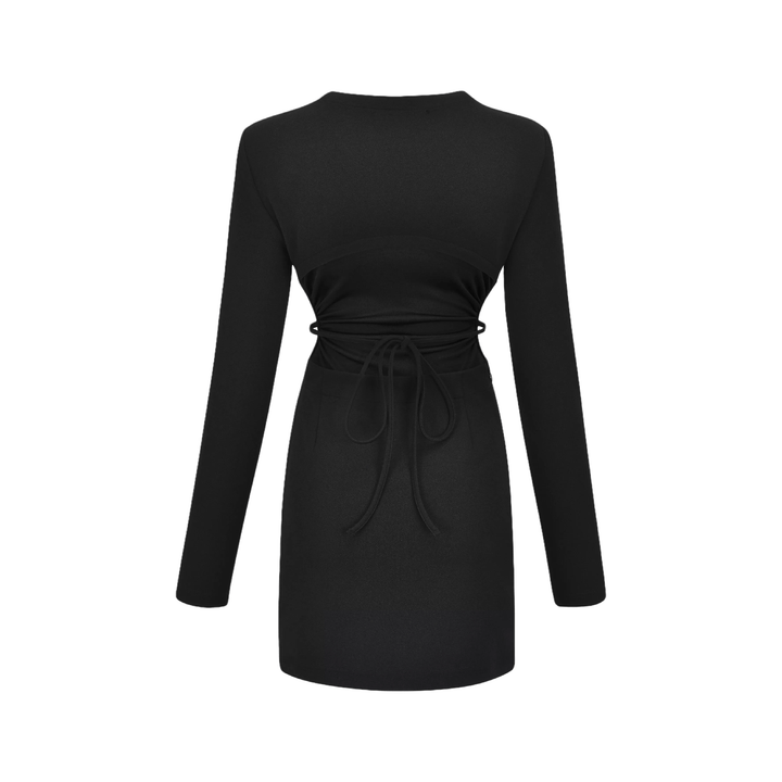 Levoire | Niveau Off Épaule Taille Coupé Robe Découpée