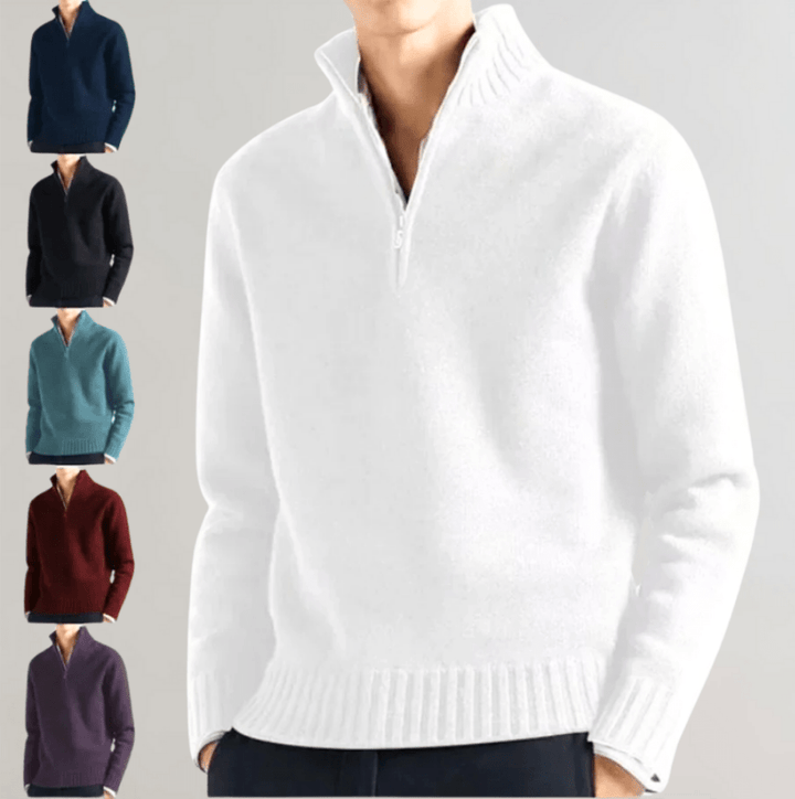 Levoire | Pull homme Élégant Pull à demi-zip Décontracté & Confortable