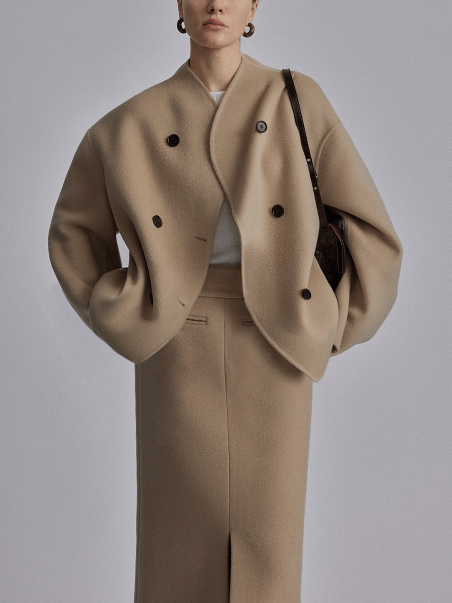 Levoire | Manteau femme grande taille tendance design et mode Kaki