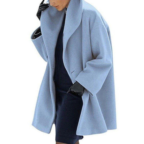 Levoire | Veste Chic Pull En Laine Avec Large Col Pour Femmes