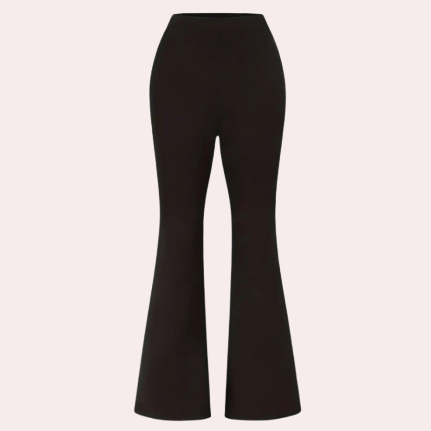 Levoire | Pantalon femme évasé simple tendance et confortable