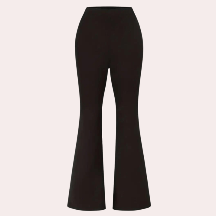 Levoire | Pantalon femme évasé simple tendance et confortable
