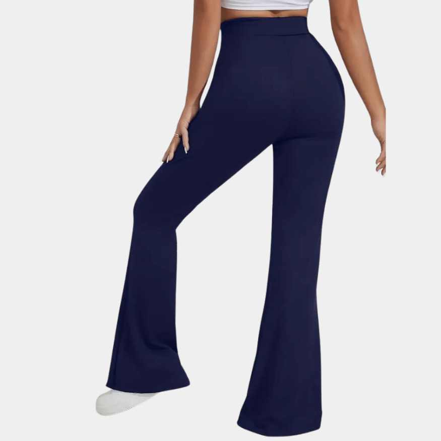 Levoire | Pantalon femme évasé simple tendance et confortable