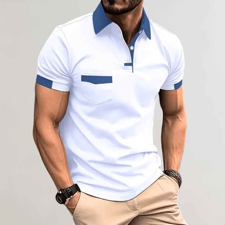 Levoire | Chemise Polo Tendance Homme Blanc