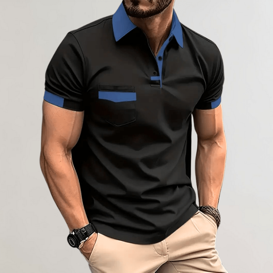 Levoire | Chemise Polo Tendance Homme Noir