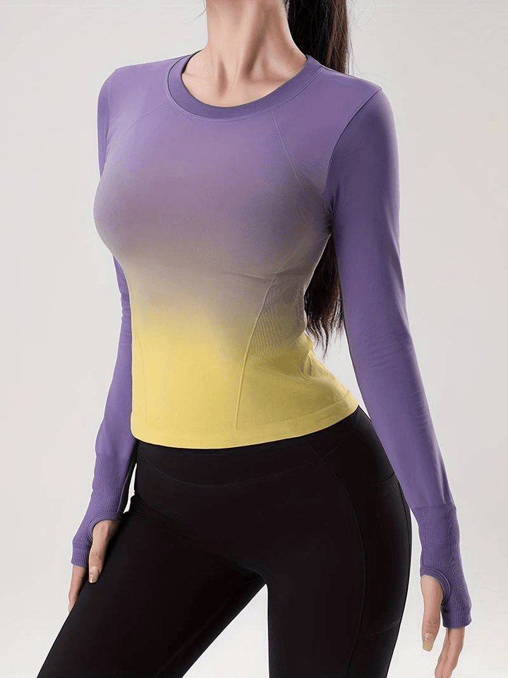 Levoire | T-shirt sport élégant femme Violet foncé