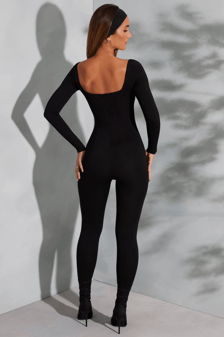 Levoire | Combinaison Noire Ajustée Femme