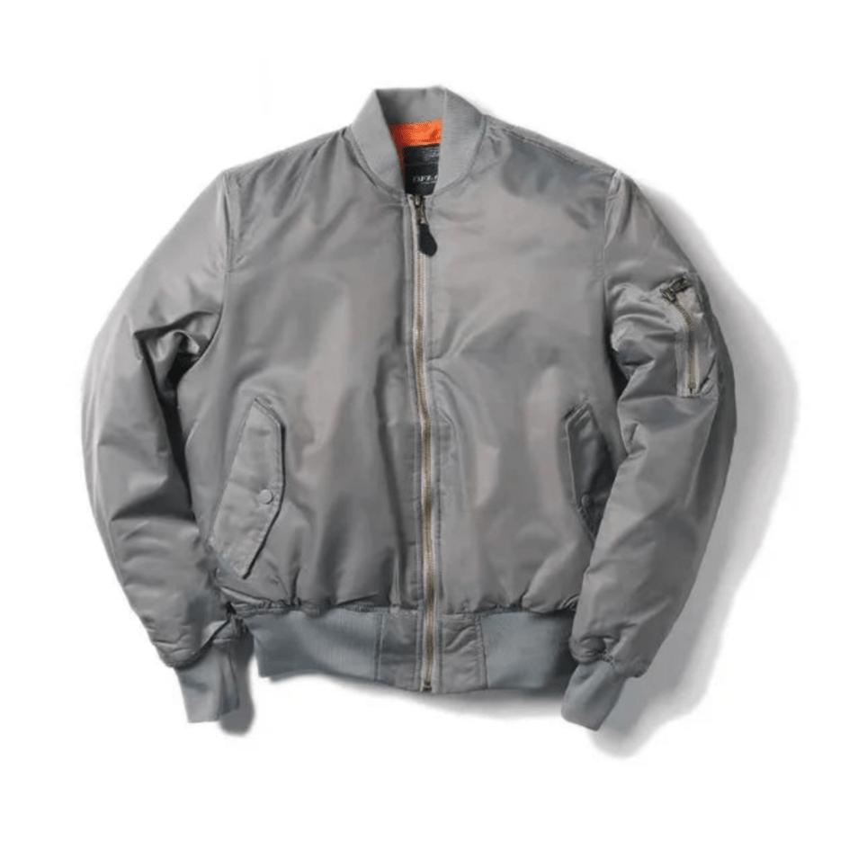 Levoire | Bomber jacket unisexe tendance Design classique & Confortable Gris