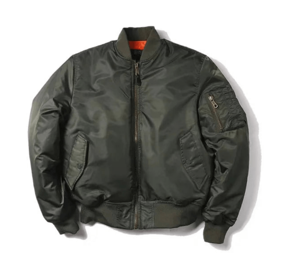Levoire | Veste Bomber Unisexe Tendance vert olive